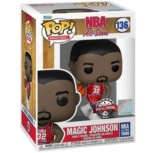 POP figure NBA Legends Magic Johnson Exclusive slika 3