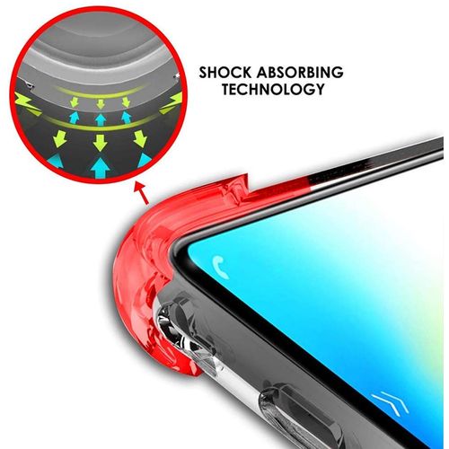 Techsuit Shockproof Clear Silicone prozirna maskica otporna na udarce za Xiaomi Redmi 9C / Redmi 9C NFC slika 3