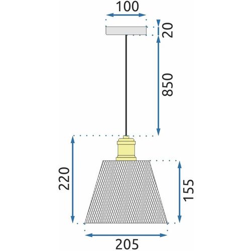 TOOLIGHT Stropna svjetiljka APP946-1CP Set Krom slika 14