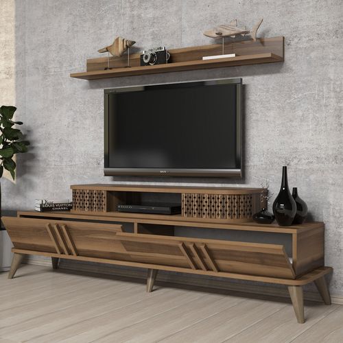 Eylül - Walnut Walnut Living Room Furniture Set slika 3