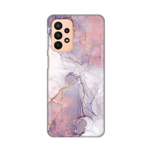 Torbica Silikonska Print za Samsung A235F Galaxy A23 4G/5G Pink Marble slika 1