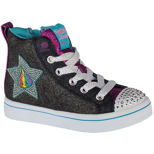 Skechers Twi-Lites Patch Cuties dječje tenisice 20234l-BKMT slika 1