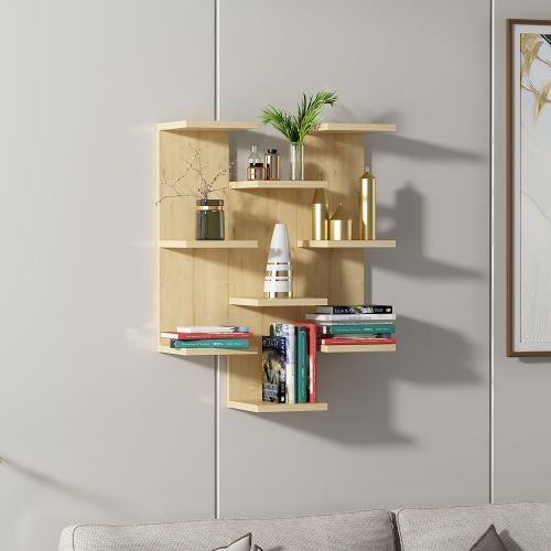 Texas - Oak Oak Wall Shelf slika 1