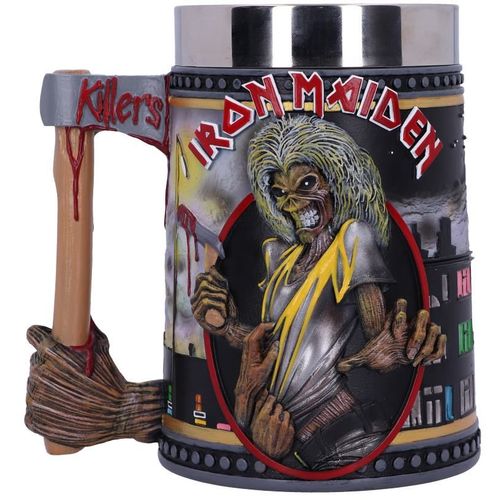 NEMESIS NOW IRON MAIDEN THE KILLERS TANKARD 15.5CM slika 9