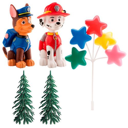 Paw Patrol set ukrasa za tortu slika 2