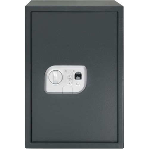 Digitalni sef s otiskom prsta tamnosivi 35 x 31 x 50 cm slika 11