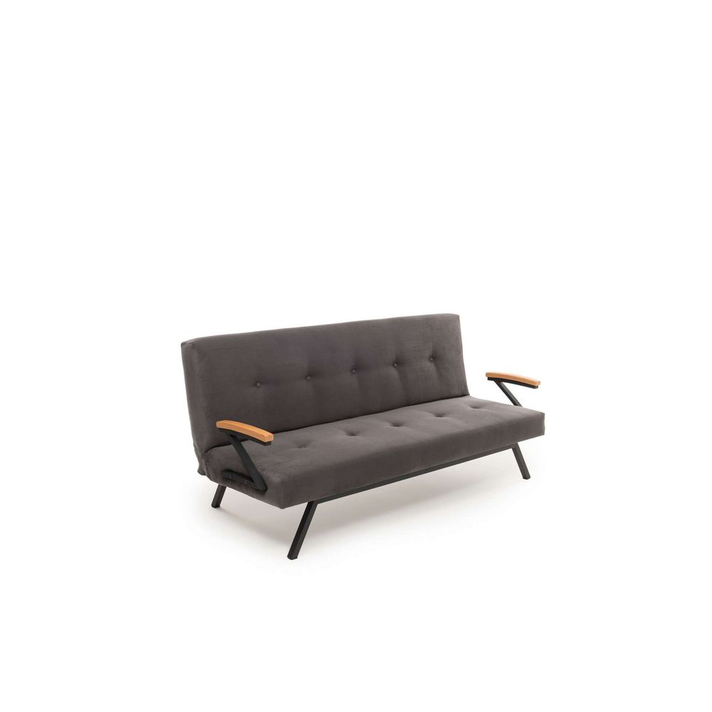 Sofa na razvlačenje Zven - Siva boja slika 7