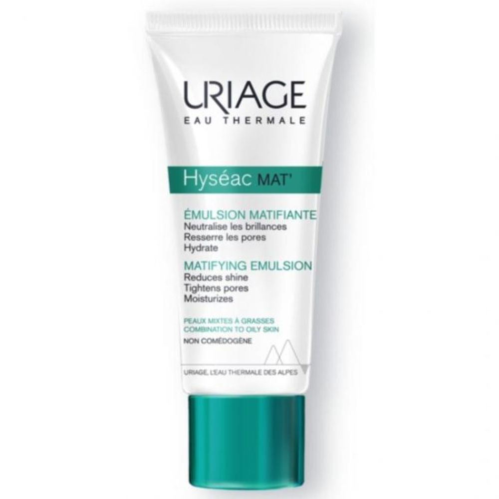 URIAGE HYSEAC MAT EMULZIJA 40ML - Matirajući Krem-Gel za Mješovitu i Masnu Kožu slika 1