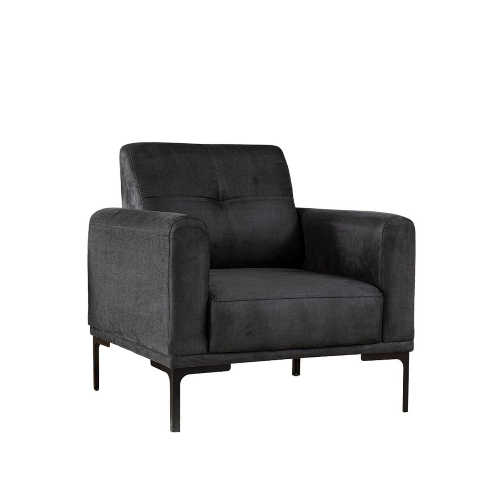 Mustang - Antracitni Wing Chair slika 5