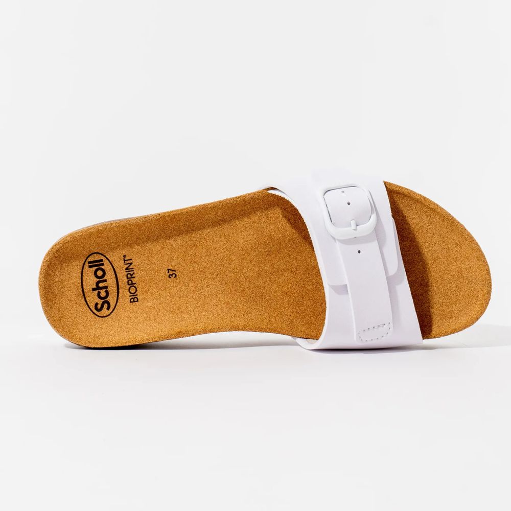 Scholl Ženske papuče Ginni Mule, Bijele slika 3