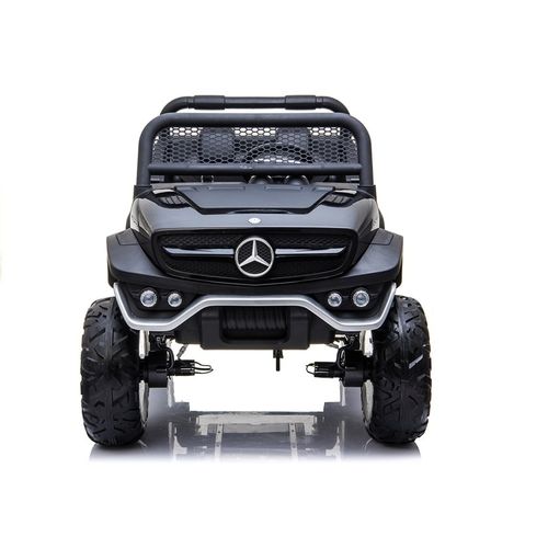 Licencirani Mercedes Unimog crni - auto na akumulator slika 2