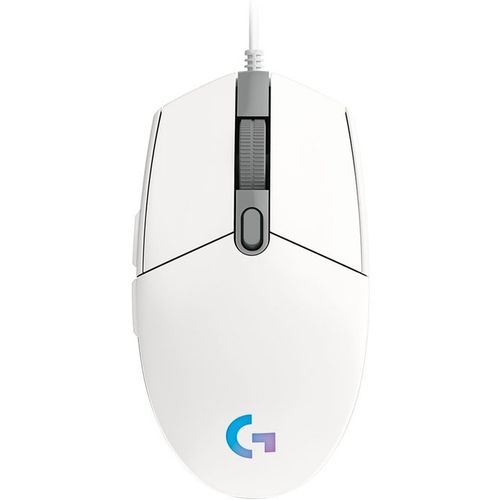 G102 Lightsync Gaming Mouse, White USB slika 1