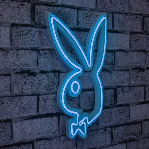 Wallity Ukrasna plastična LED rasvjeta, Playboy - Blue slika 10