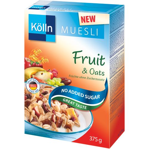 KÖLLN muesli s voćem bez dodanog šećera 375g slika 1