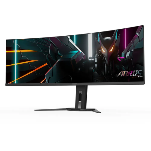 GIGABYTE AORUS CO49DQ 49'' OLED Zakrivljeni Monitor, 5120 x 1440, 0.03ms, 144Hz, Zvučnici slika 1