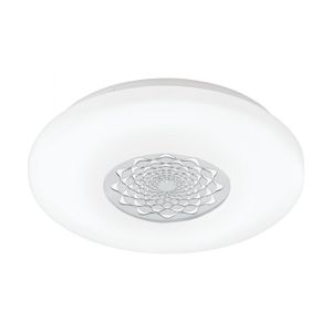 Eglo Cpasso 1 plafonjera/1, led, 23w, 2500lm, prečnik 340, hrom/bela 