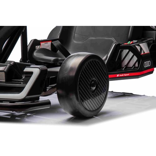 Licencirani Go-Kart na akumulator Audi DRIFT - crni slika 10