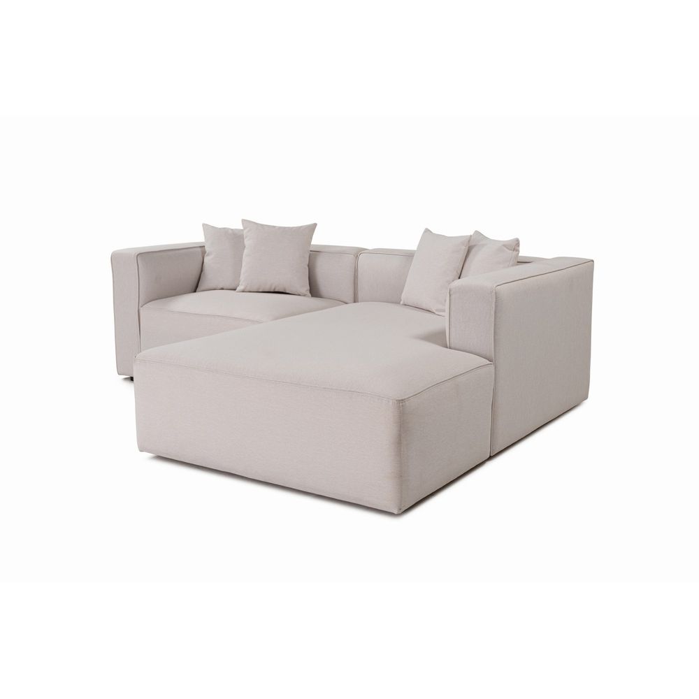 Mora XL Ugaona Sofa Lijeva (CHLLeft -1R) - Ecru slika 4