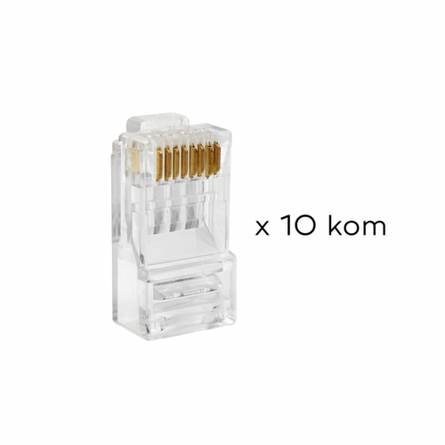 Konektor RJ45 CAT6 8P8C JWD-AD81 10 kom slika 1