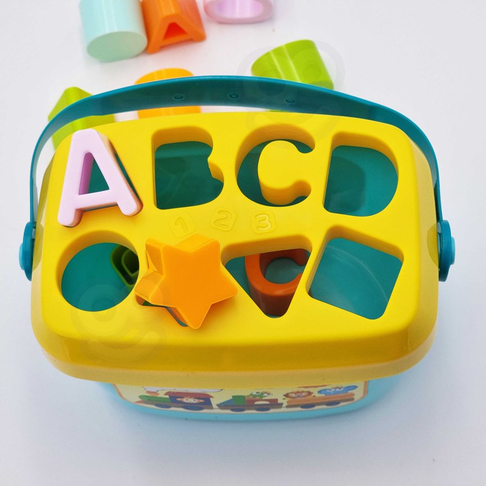 Woopie baby sorter 2u1 kovčeg škrinja + učenje abecede i oblika slika 4