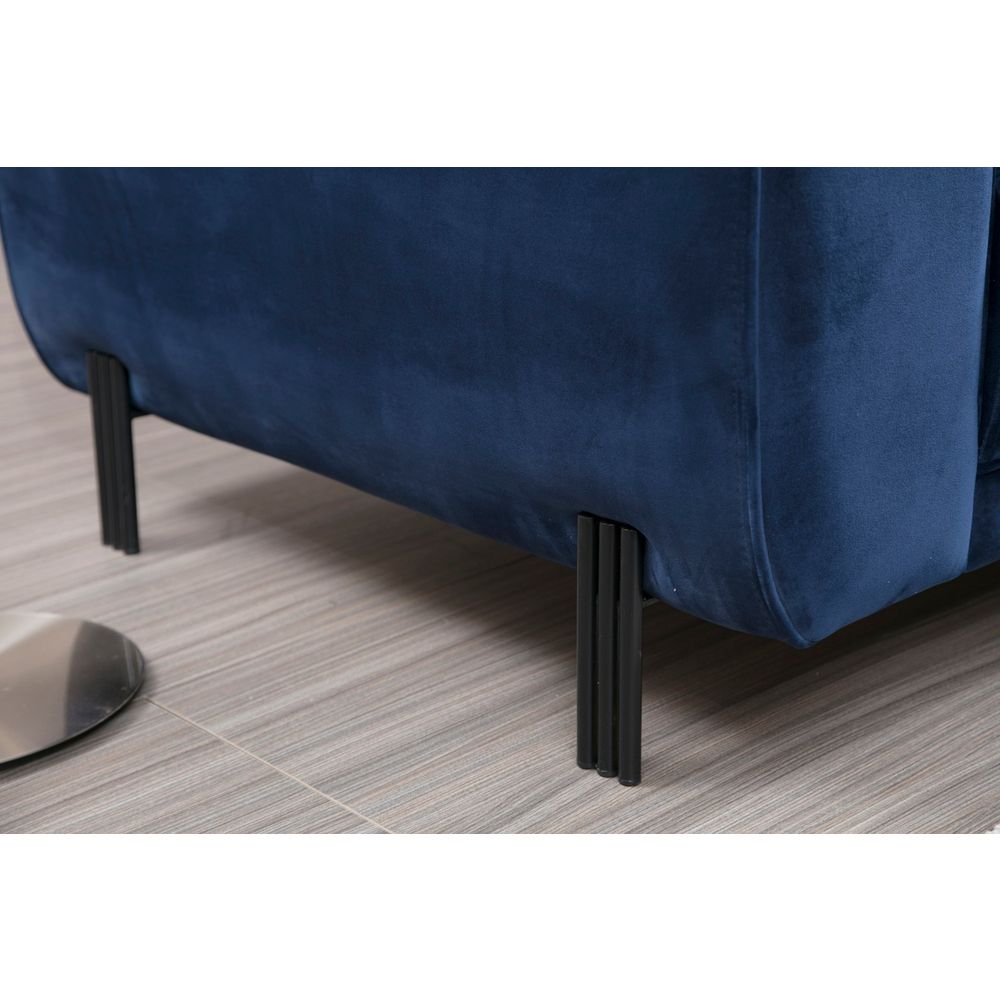 Navy Plavi Ugaoni Sofa-Krevet (L3-Chl) slika 4