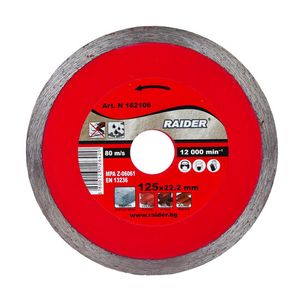 RAIDER REZNA PLOČA DIJAMANTSKA  MOKRO REZANJE 85x10mm