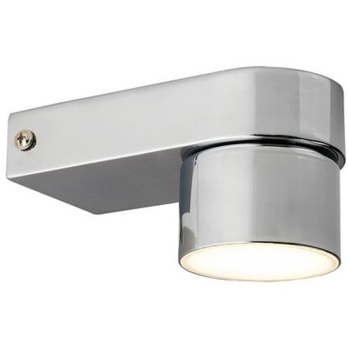 Rabalux Liam, kupatilska, LED 5W, IP44, hrom slika 2