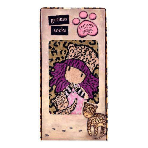 Čarape u poklon kutiji Gorjuss Purrrrrfect love Wild collection 1101GJ04 (D) slika 1