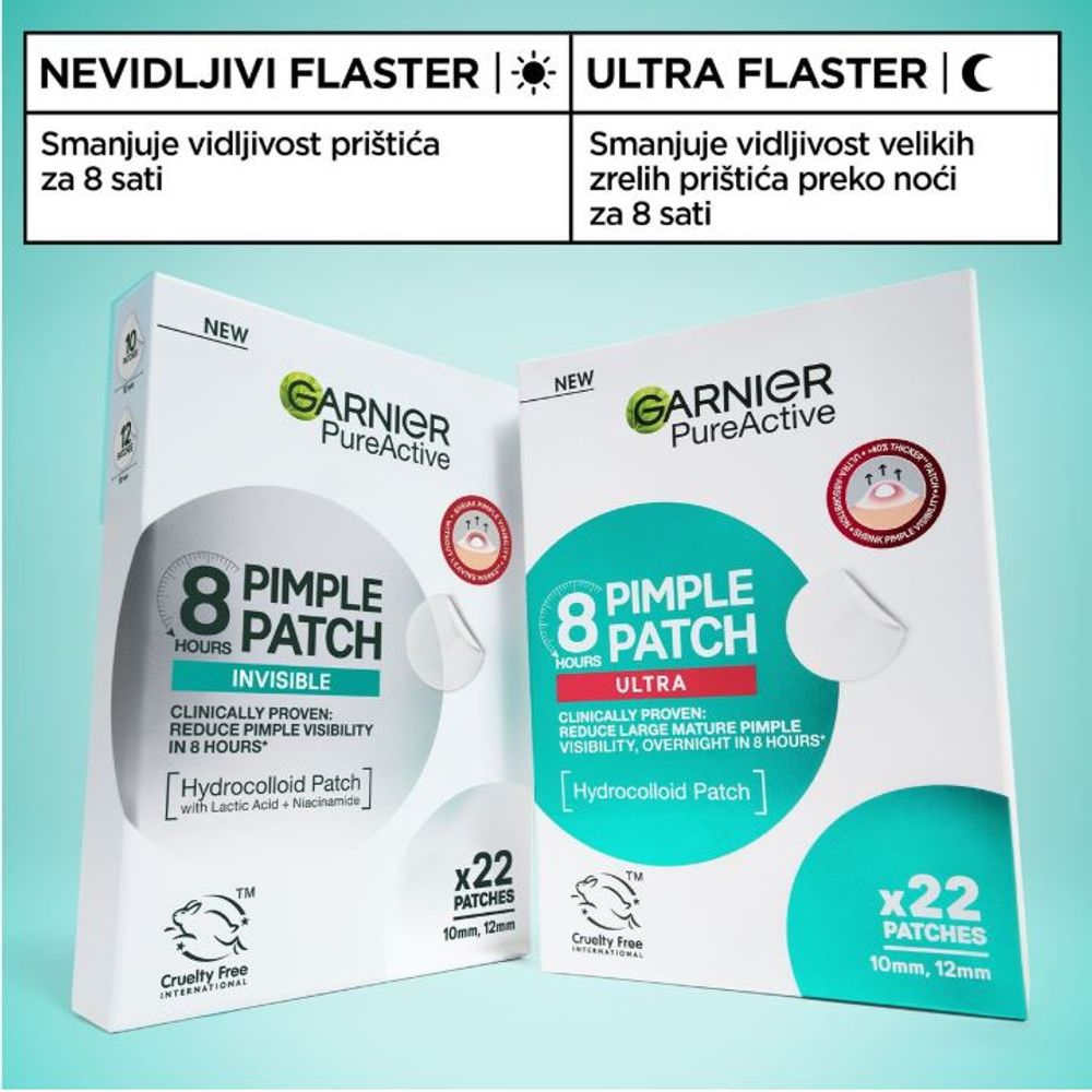 Garnier Flasteri za bubuljice Pure Active Ultra flasteri , 22 kom. slika 6