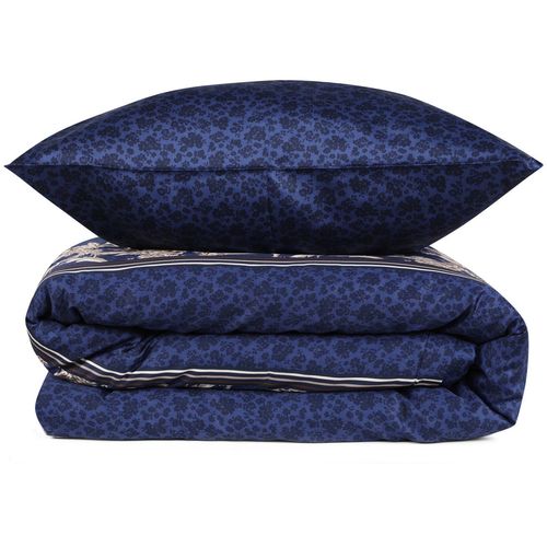 L'essential Maison Pera - Dark Blue Dark Blue
Beige
Brown Satin Double Quilt Cover Set slika 3