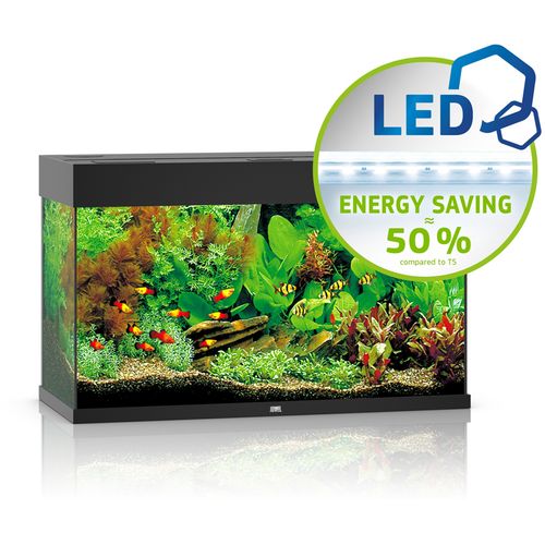 JUWEL Rio 125 LED Akvarij Crni, 81 x 36 x 50 cm, 125 litara slika 1