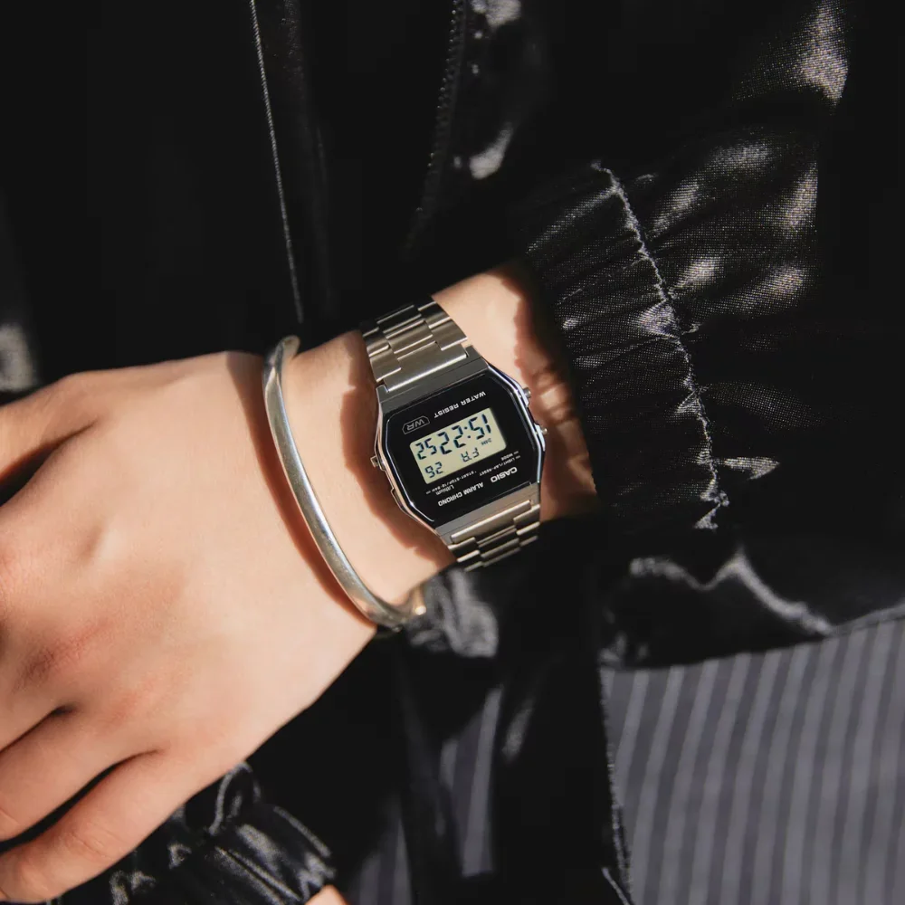 RUČNI SAT CASIO A158WEA-1EF slika 2