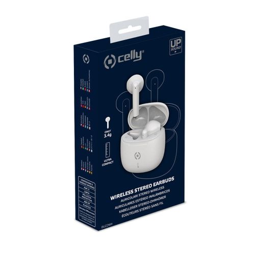 CELLY True Wireless bežične slušalice BUZ 2 u BELOJ boji slika 2