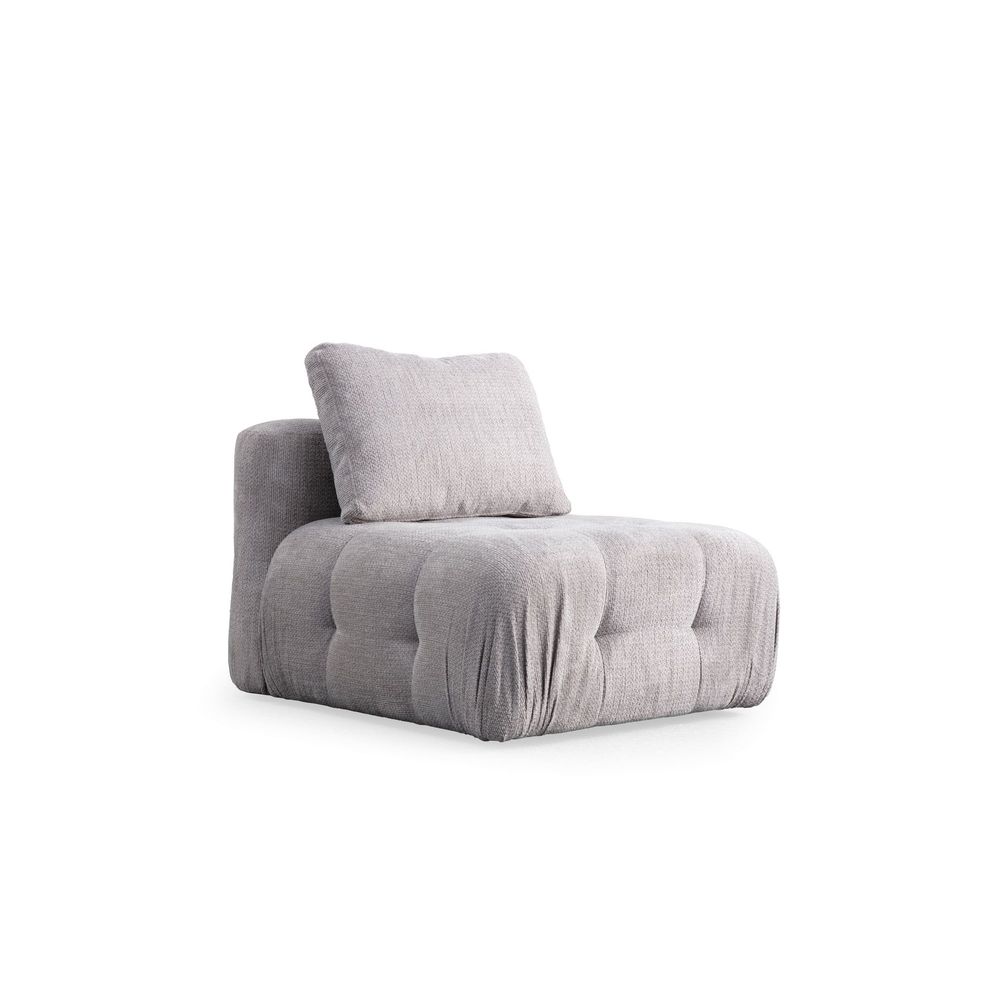 Amaris Troosjed S Sofom - Svijetlo Siva Ugaona Sofa slika 7