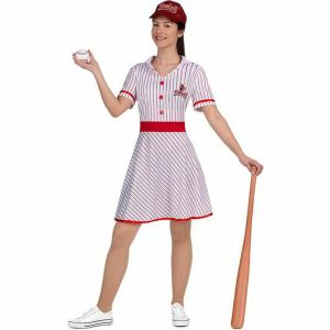 Svečana odjeća za odrasle My Other Me Baseball Vintage Crvena L
