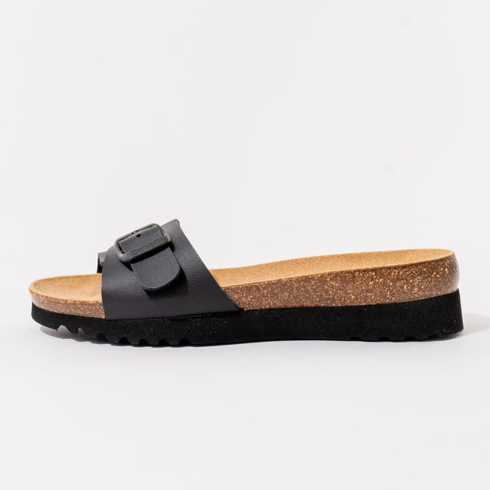 Scholl Ženske papuče Ginni Mule, Crne slika 1