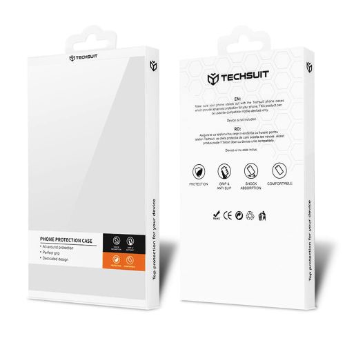 Techsuit - HaloFrost Series maska za Xiaomi Redmi 14C - crna slika 5