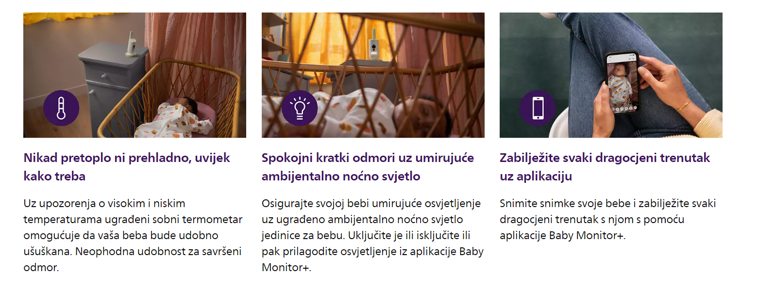 Udobnost i praktičnost za roditelje i bebu