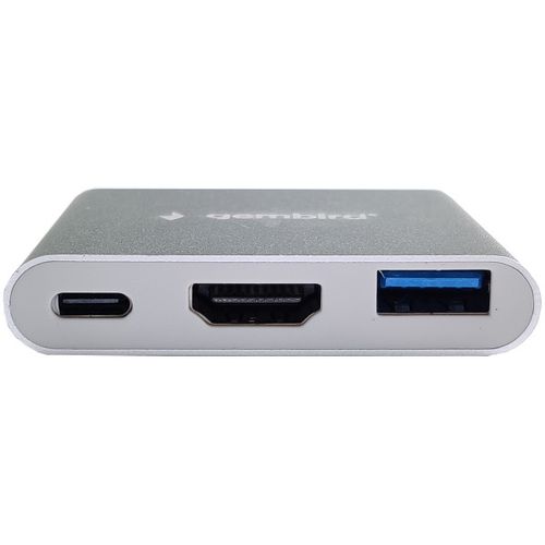 A-CM-HDMIF-05 ** Gembird TYPE-C TO HDMI + USB3.0 + PD ALUMINIUM (alt.A-CM-HDMIF-02-SG 959) slika 2