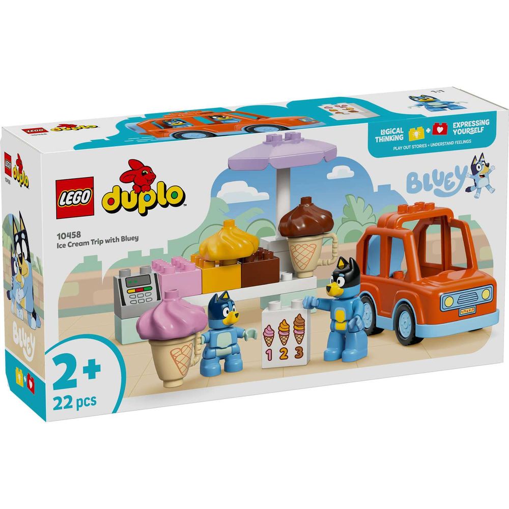 LEGO 10458 Ice Cream Trip with Bluey slika 1