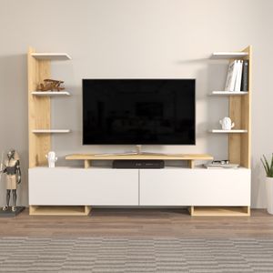 TV Stalak Ava - Hrast, Bijeli Hrast