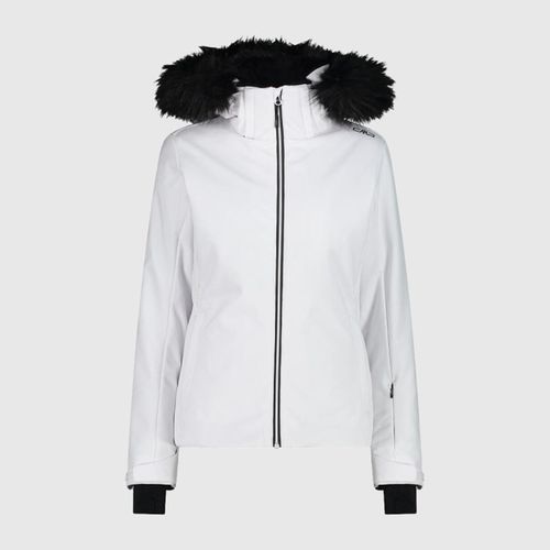 ženska Ski Jakna Cmp Zip Hood White slika 1