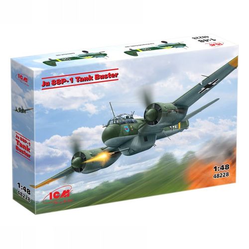 Model Kit Aircraft - Ju 88P-1 Tank Buster 1:48 slika 1