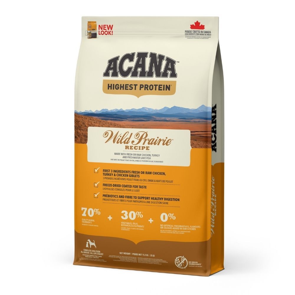 Acana Highest Protein Wild Prairie 11,4 kg slika 1