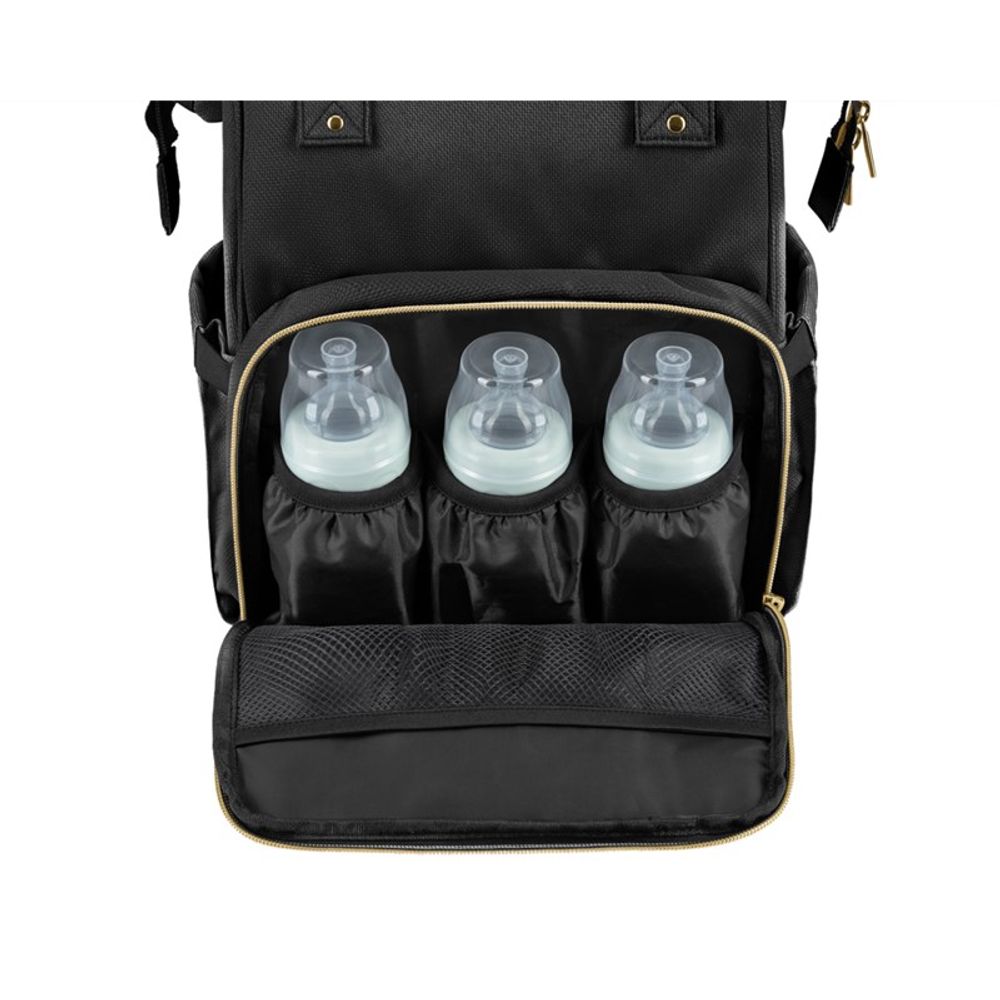 Kikka Boo Torba/Ruksak Siena, Black Gold slika 10