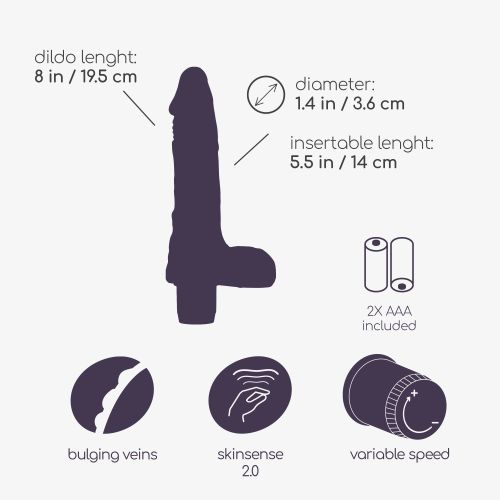 CRUSHIOUS TORMENTOR REALISTIC VIBRATOR slika 8