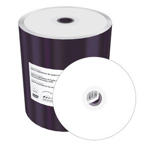 DVD-R MEDIJ PRINTABLE MEDIARANGE SPINDLE (SHRINK) 1/100