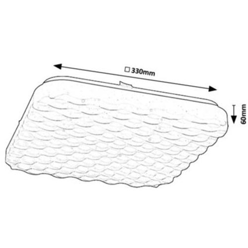 Rabalux Eldrick2 led plafonjera  slika 6