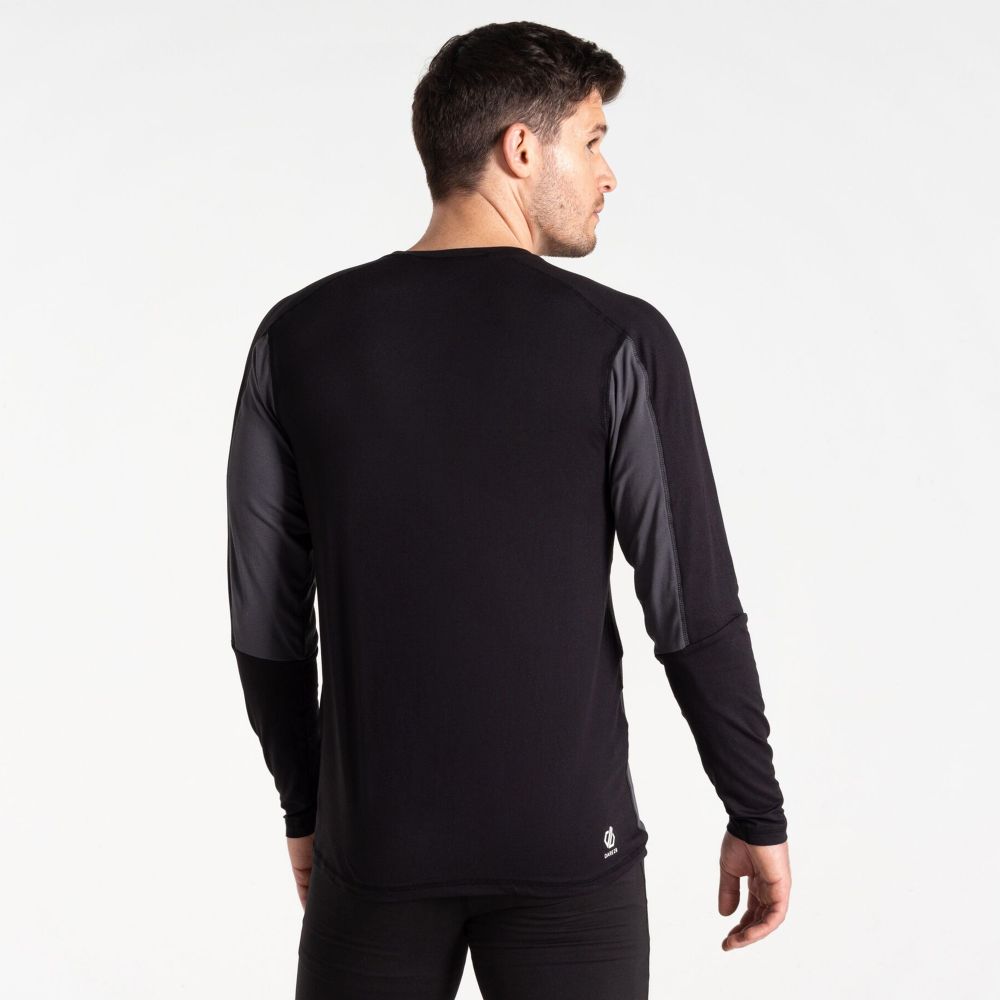 Dare2B Muški termalni veš Exchange III, Top Black/Ebony slika 5