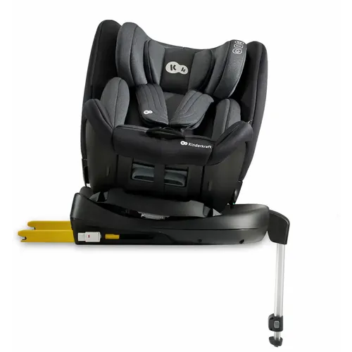 Kinderkraft autosjedalica XRIDER i-Size 0-25 kg (40-125 cm) 360, crna slika 5